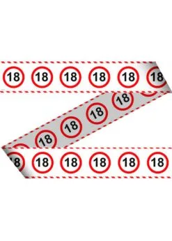 Afzetlint Verkeersbord 18