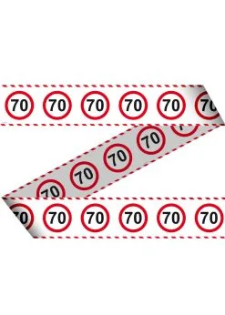 Afzetlint Verkeersbord 70 | Feestkleding Breda