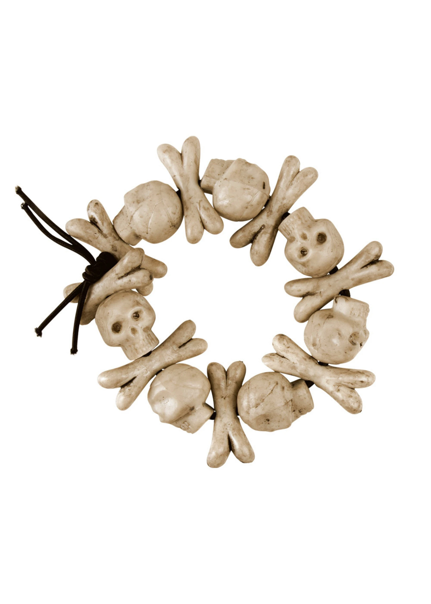 Armband Botten En Doodshoofd | Feestkleding Breda - Afbeelding 2