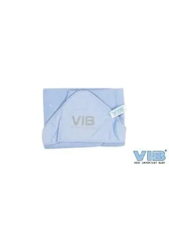 Baby Badcape VIB Licht Blauw, Zilver | Feestkleding Breda