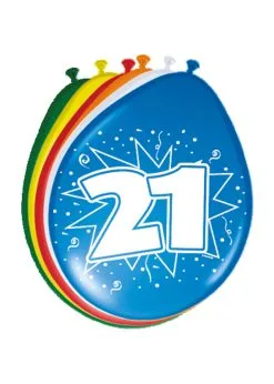 Ballonnen 21 Jaar | Feestkleding Breda