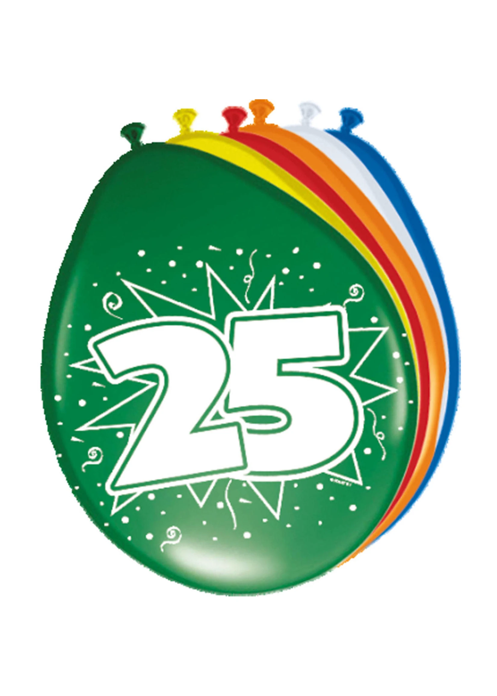 Ballonnen 25 Jaar | Feestkleding Breda