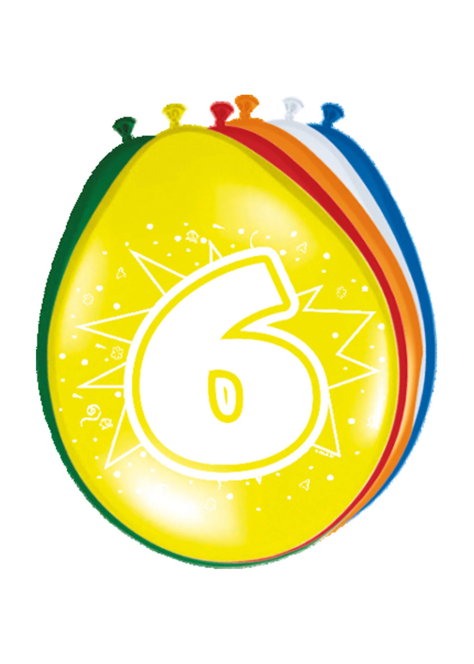 Ballonnen 6 Jaar | Feestkleding Breda