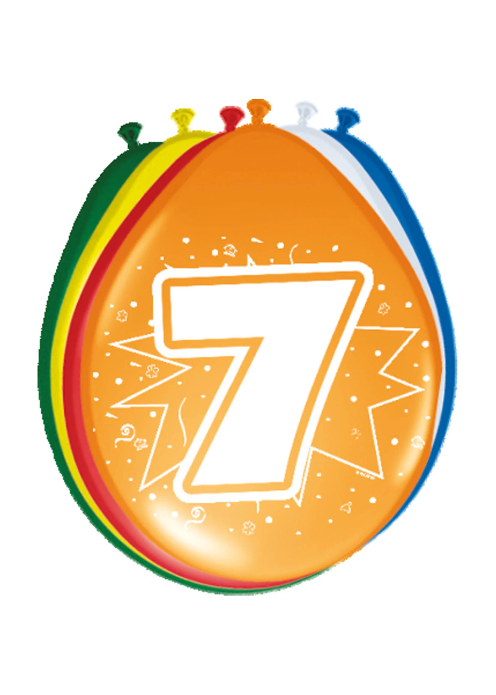 Ballonnen 7 Jaar | Feestkleding Breda