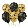 Ballonnen 75 Jaar Zwart/goud | Feestkleding Breda