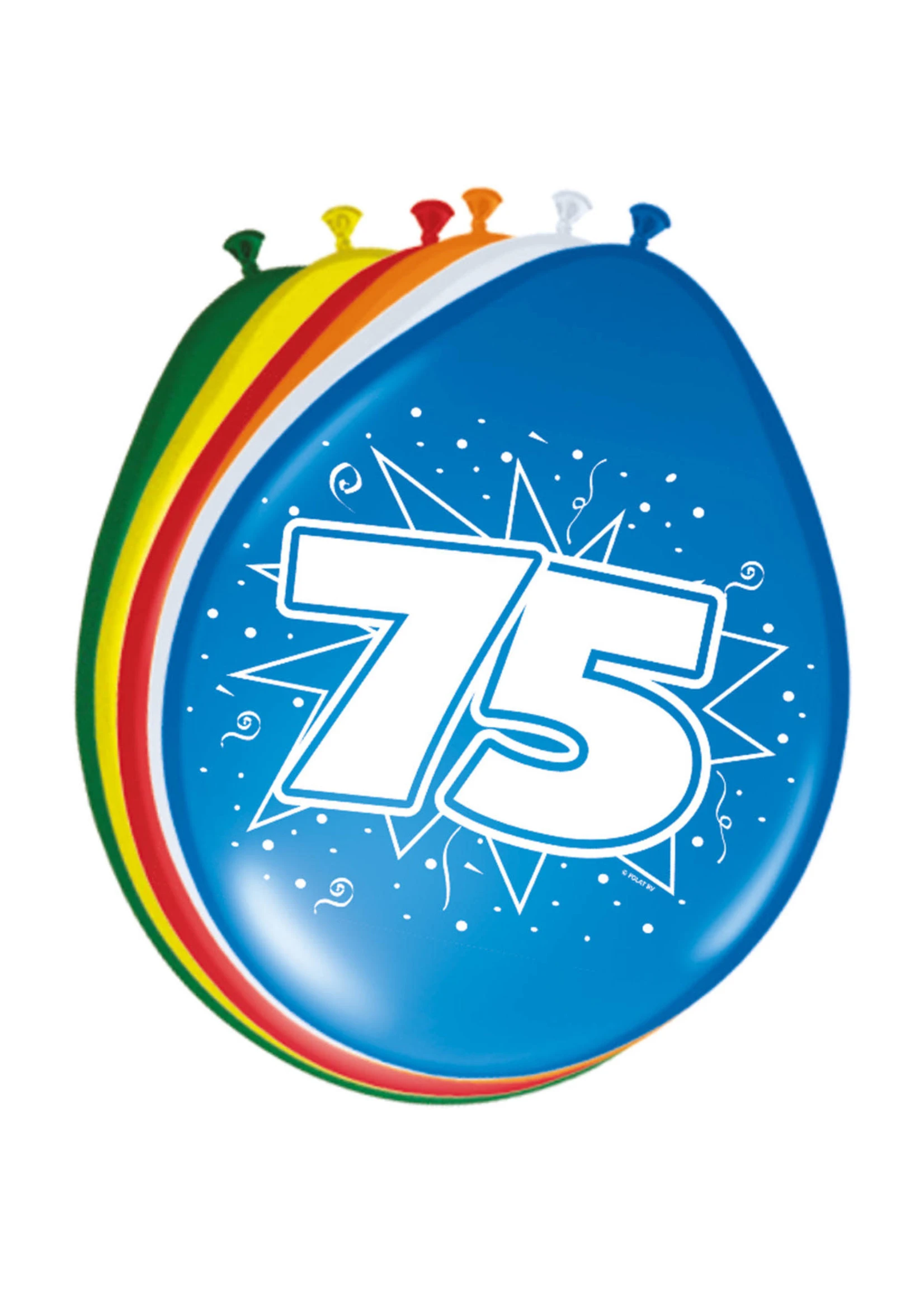 Ballonnen 75 Jaar | Feestkleding Breda