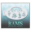 BAM Stencil Vlammen | Feestkleding Breda