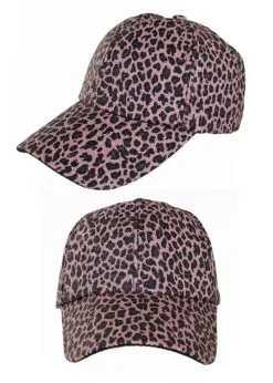 Baseballcap Panter Glitter Pink