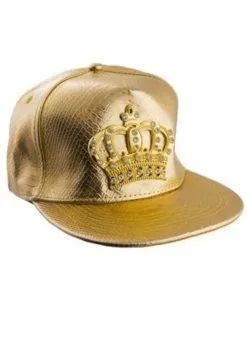 Baseballpet Met Gouden Kroon | Feestkleding Breda
