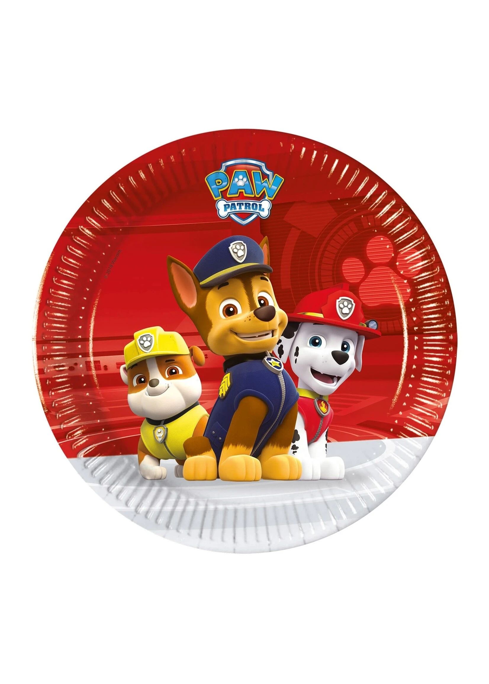 Bordjes Medium Paw Patrol 20cm | Feestkleding Breda