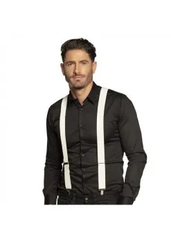 Bretels Wit | Feestkleding Breda