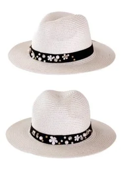 Dames Flaphoed Met Bloemenband | Feestkleding Breda