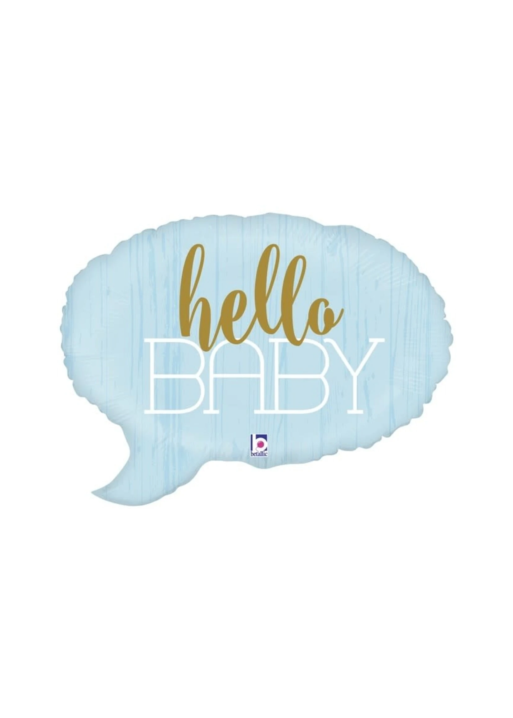 Folieballon Spreekwolk Baby Blauw | Feestkleding Breda