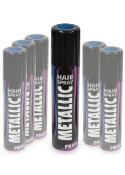 Haarspray Metallic Blauw { Feestkleding Breda