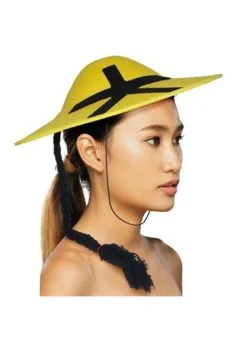 Hoed Chinees Met Vlecht | Feestkleding Breda