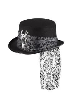 Hoed Glitter Spider | Feestkleding Breda