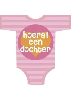 Hulde Bord Hoera Een Dochter | Feestkleding Breda