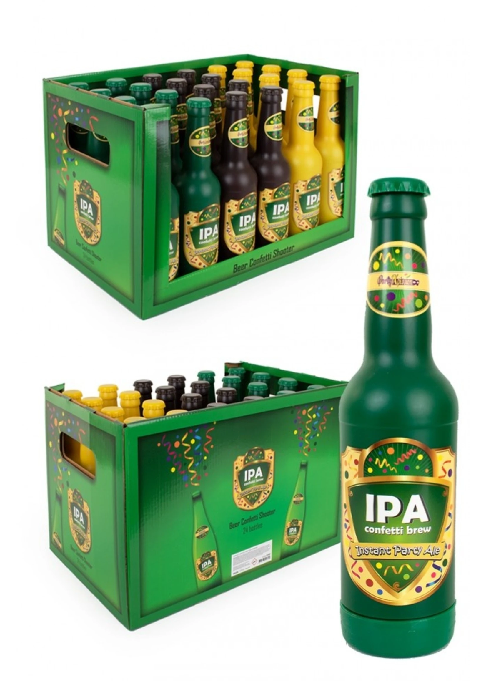 IPA Bierfles Confetti Shooter - Afbeelding 3