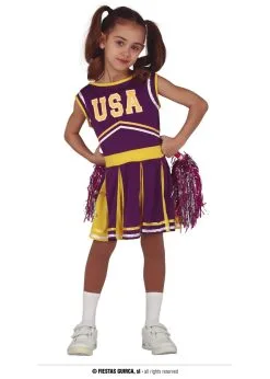 Feestkleding Breda Kinderkostuum Cheerleader