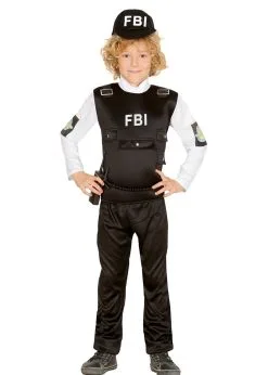 Kostuum FBI Kind Unisex | Feestkleding Breda