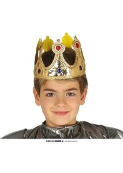 Kroon Voor Kinderen Goudkleur