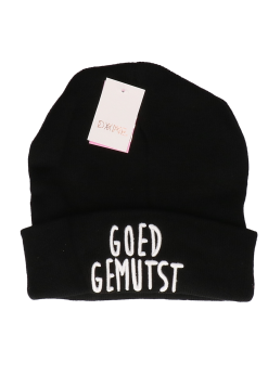 Muts Met Tekst Goed Gemutst | Feestkleding Breda