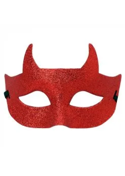Oogmasker Duivel Glitter | Feestkleding Breda