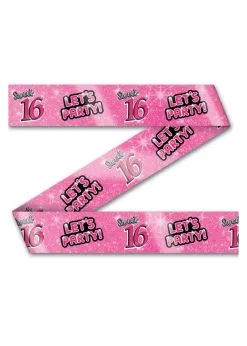 Party Afzetlint Sweet 16 | Feestkleding Breda