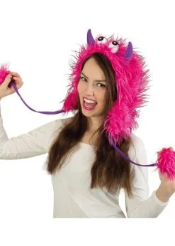 Pluche Muts Pink | Feestkleding Breda