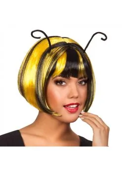 Pruik Bij Geel/zwart | Feestkleding Breda