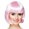 Pruik Cabaret Platinum Roze | Feestkleding Breda