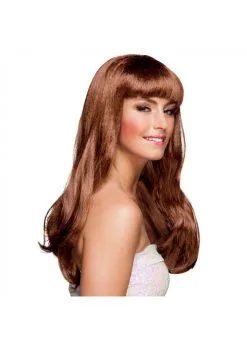 Pruik Chique Licht Bruin | Feestkleding Breda