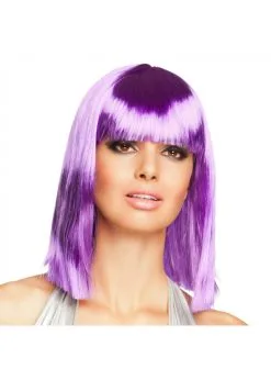 Pruik Dance Neonpaars | Feestkleding Breda