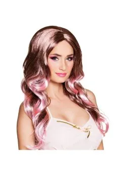 Pruik Fay Roze | Feestkleding Breda