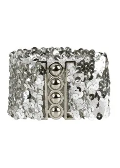 Riem Met Pailletten Zilver | Feestkleding Breda