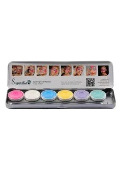 Schmink Superstar Palette 6 PASTEL UNICORN Colours
