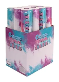 Shooter 30 Cm Gender Reveal Blauw | Feestkleding Breda