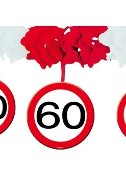 Slinger Verkeersbord Met Onderhangers 60 Jaar