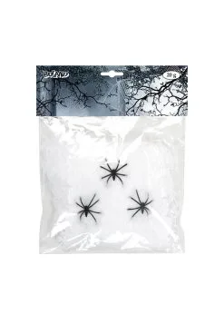 Spinrag Met 3 Spinnen | Feestkleding Breda