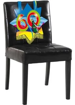 Stoel Decoratie 60 Jaar | Feestkleding Breda