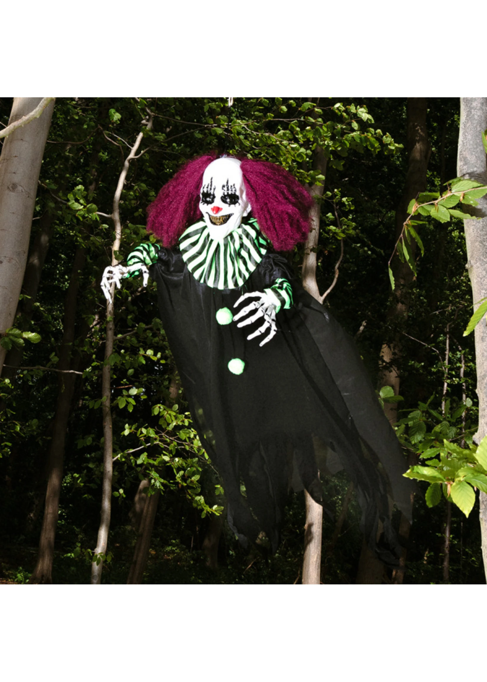 Terror Clown Met Enge Geluiden En Licht | Feestkleding Breda - Afbeelding 2