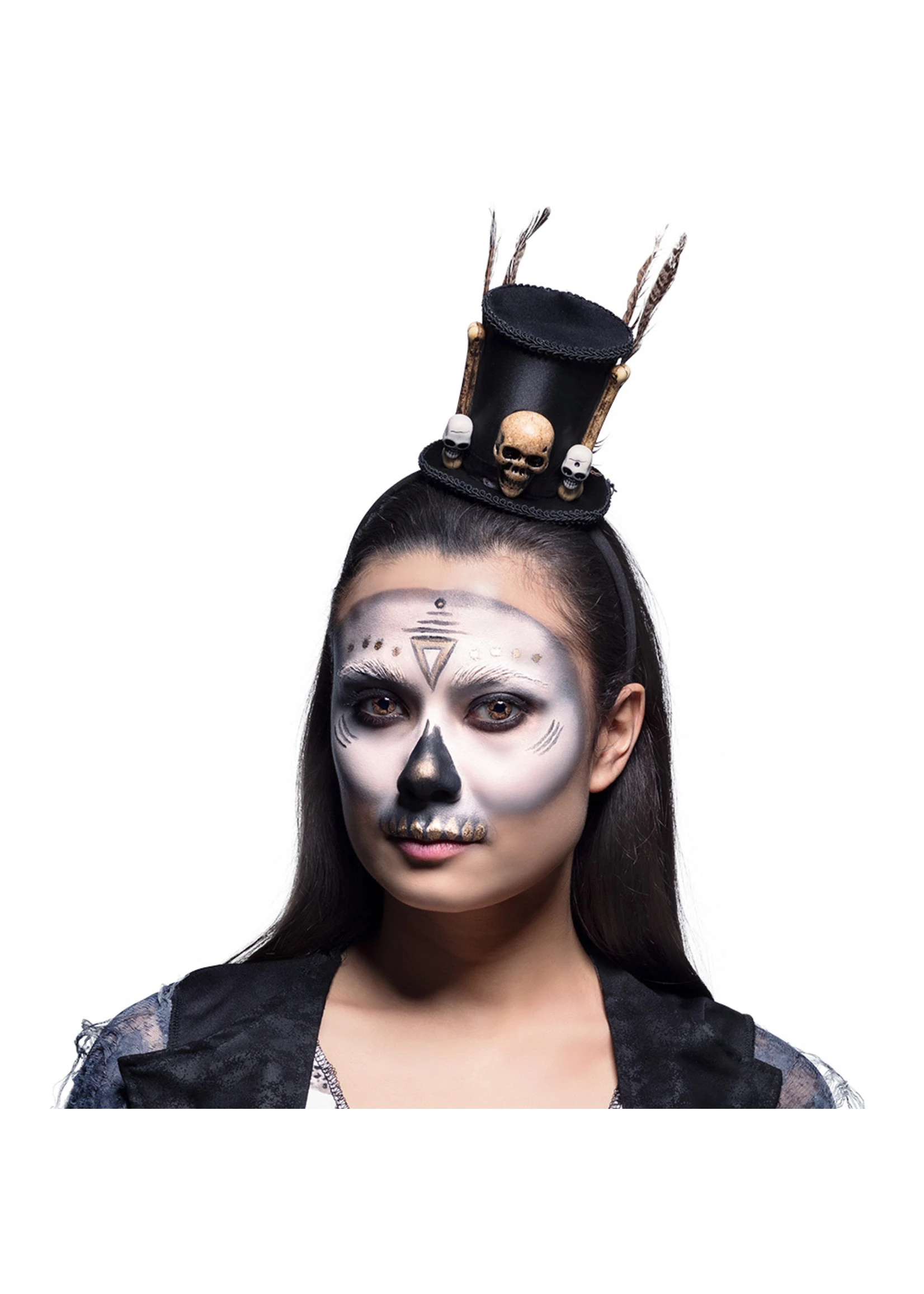 Tiara Halloween/Voodoo Tovenares| Feestkleding Breda - Afbeelding 2