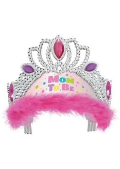 Tiara Mom To Be Roze | Feestkleding Breda