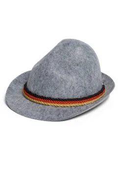 Tiroler Hoedje Grijs | Feestkleding Breda