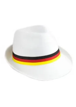 Hoed Tirol Wit | Feestkleding Breda